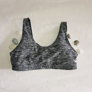 Hollister Grey/Black Sports Bra